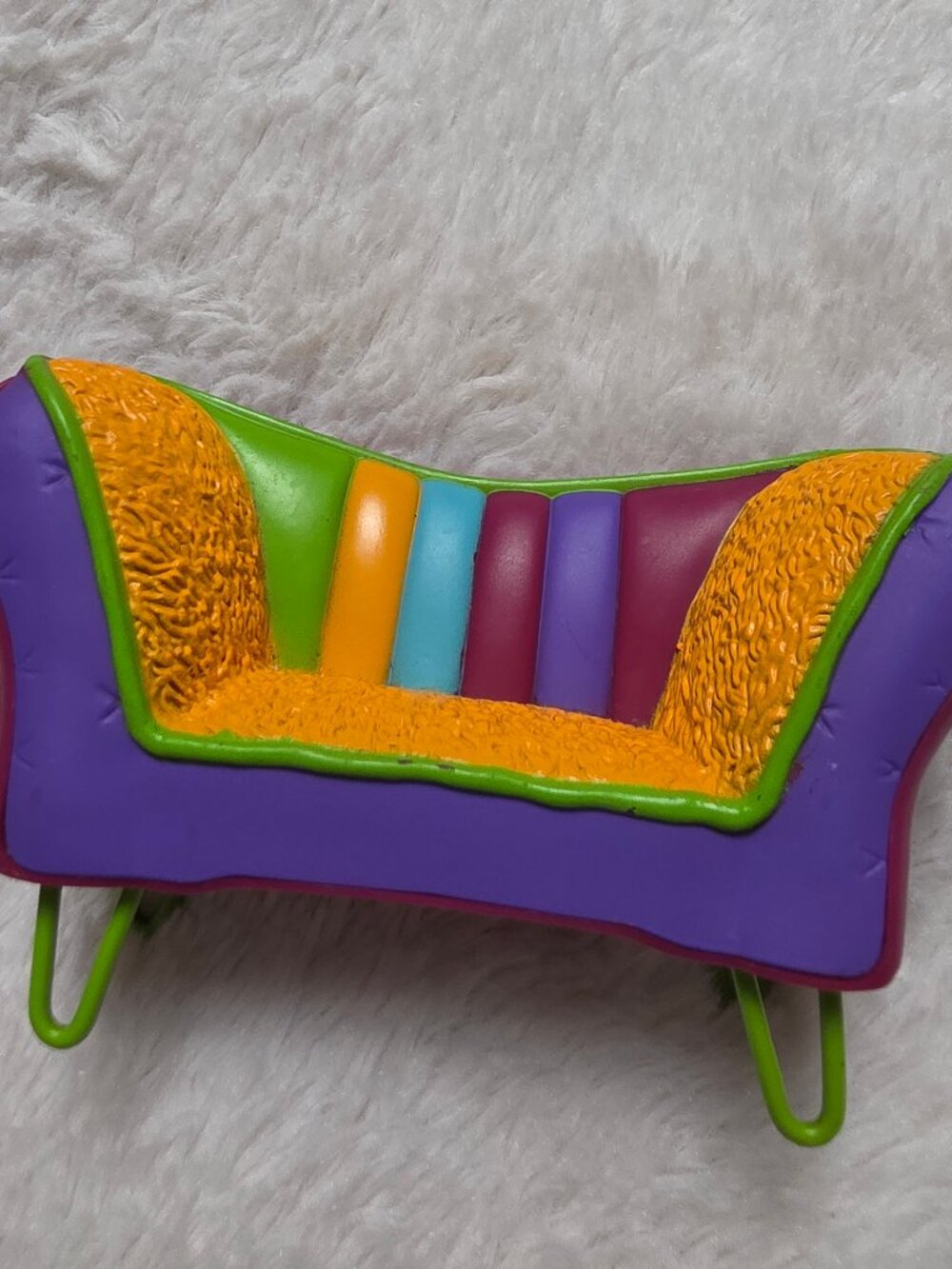 VTG 2004 Groovy Girls Minis Supernova Sofa Couch Manhattan Toy Doll Furniture
